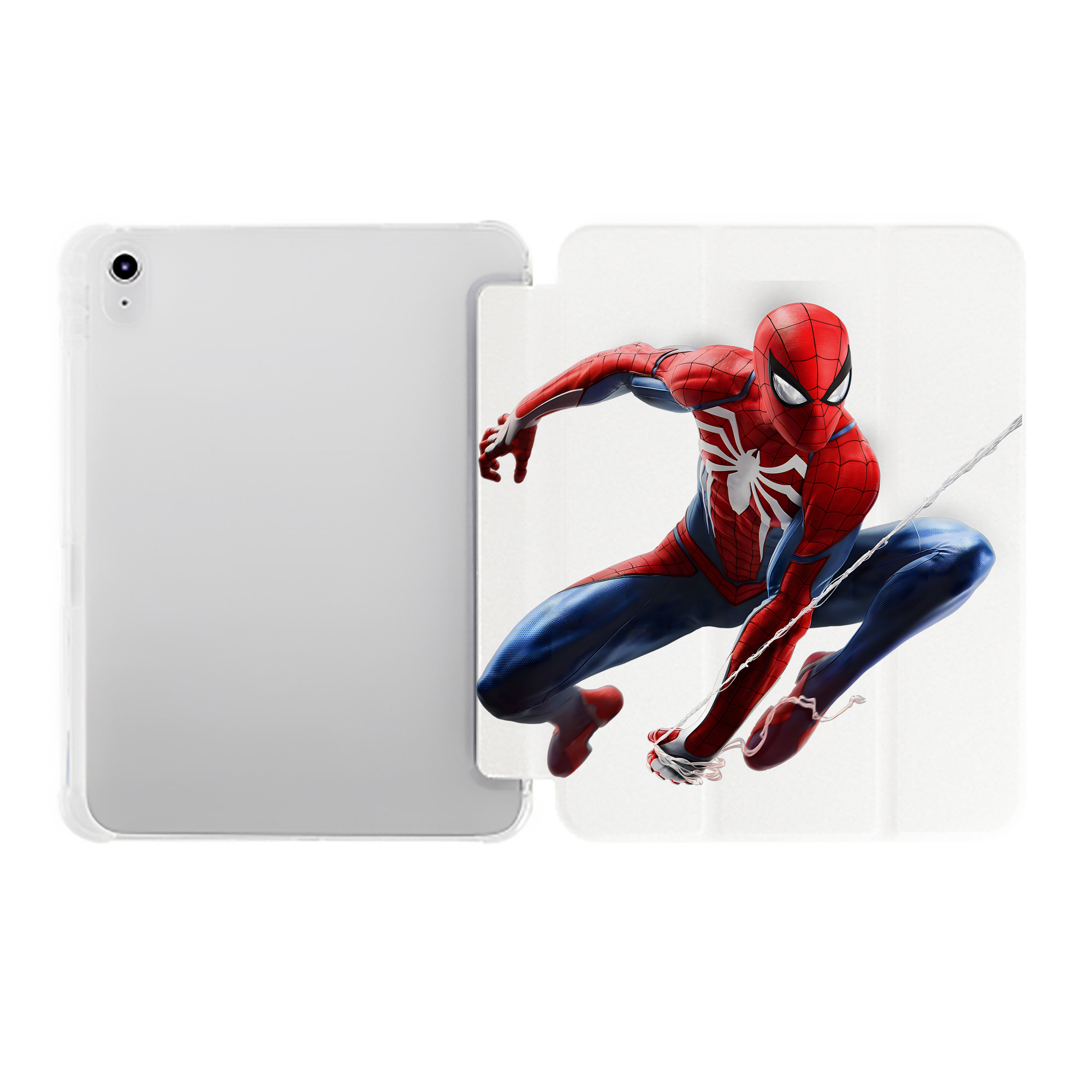 （画像用） アベンジャーズ The Avengers IPad ケース ペン収納付き 三つ折りスタンド PUレザー×シリコン 対応機種9.5/10.5/10.9インチ